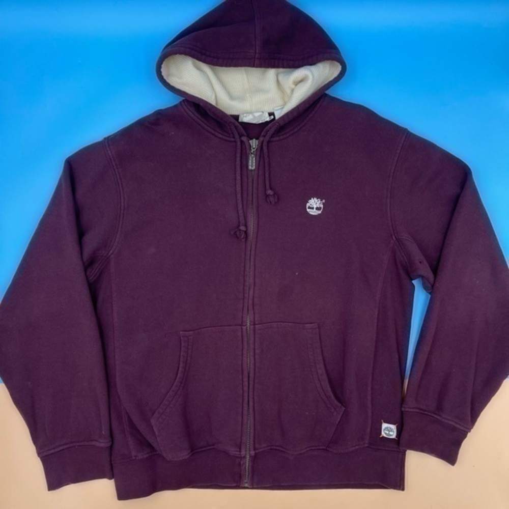 Y2K Vintage Timberland Zip Up Hoodie Jacket